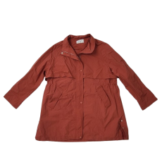 VISIT IN NEWYORK 오렌지레드 외투 (XL)