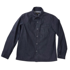 Radmess 블랙 데님 셔츠 자켓 (M)