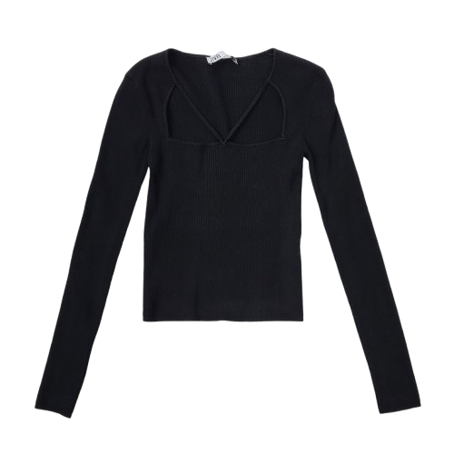 ZARA 자라 블랙 니트 (M)