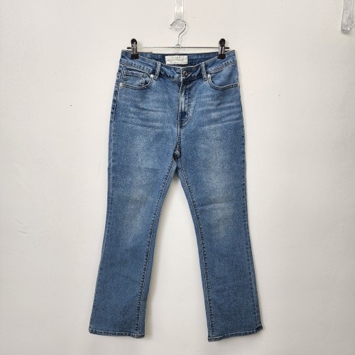 FLARE 부츠컷 인디고 데님바지