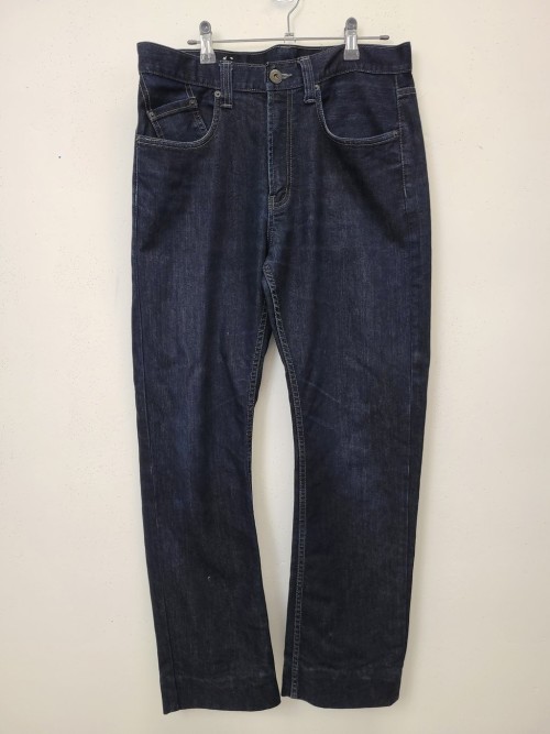 지오다노 레귤러핏 진청바지