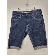 에비수 롤업 진청워싱 반바지