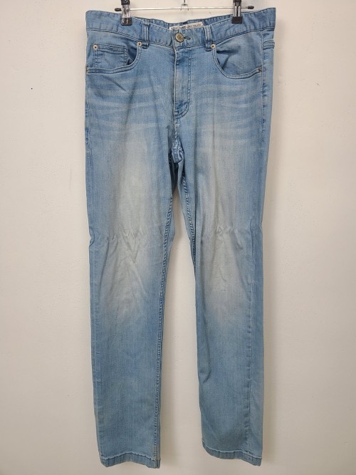 HAZZYS 연청 슬림핏 데님바지