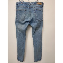 ZARA 인디고 워싱 데님바지